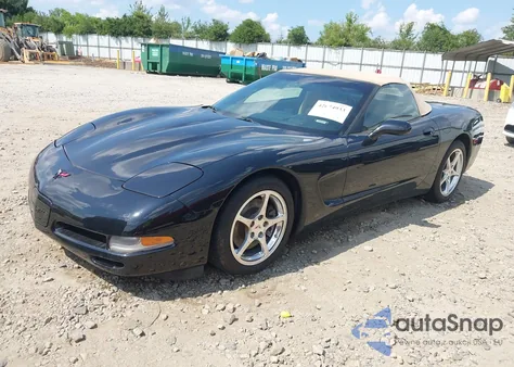 1999 Chevrolet Corvette из США, поврежденный, VIN 1G1YY32G5X5107803
